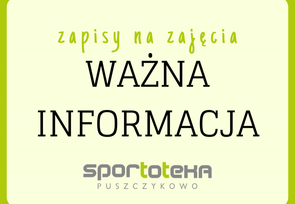 Zapisy na zajęcia fitness